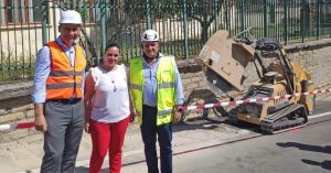 Mario Rossetti visita i cantieri della Banda Ultra Larga. Parole d’ordine: sicurezza e sostenibilità