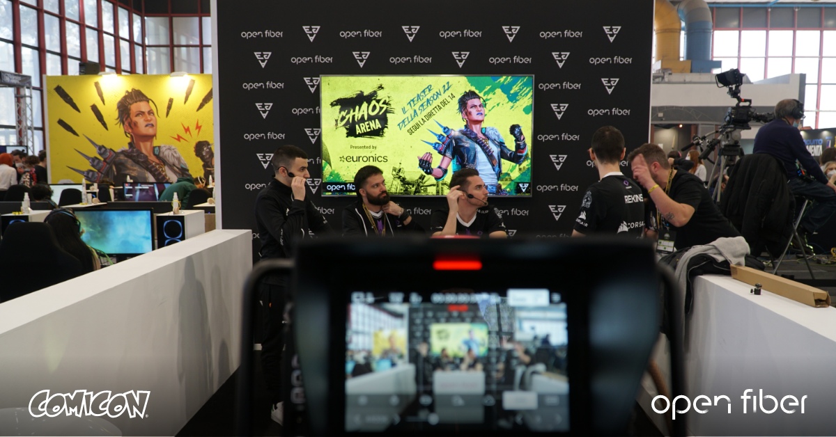 Open Fiber Connectivity Partner di COMICON 2022, il nostro racconto