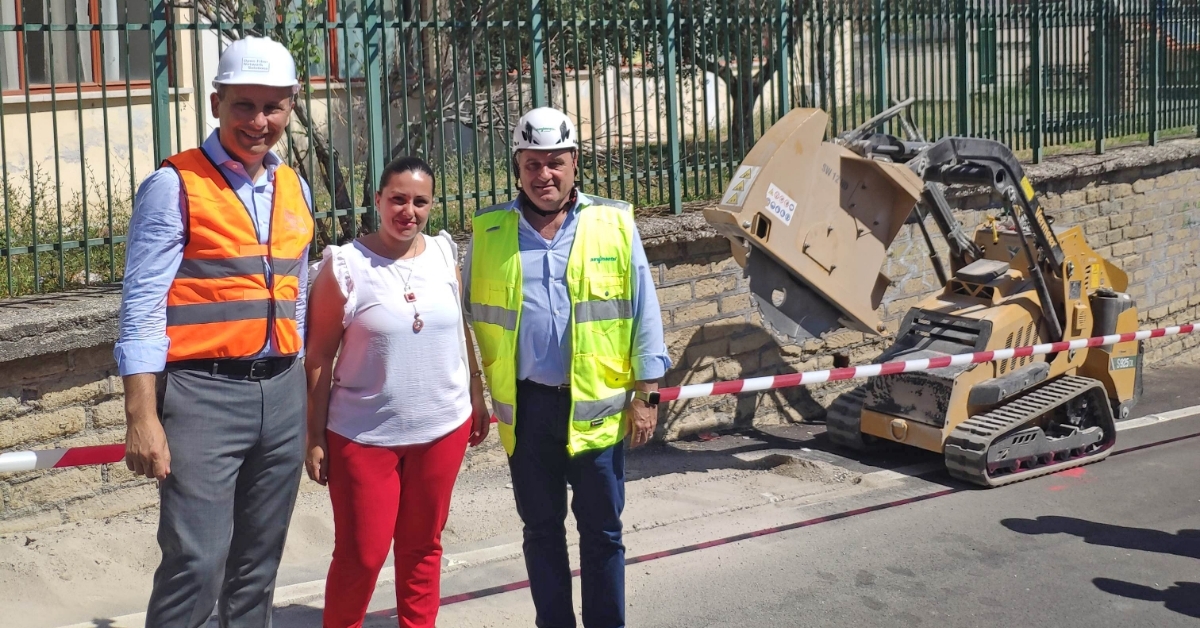 Mario Rossetti visita i cantieri della Banda Ultra Larga. Parole d’ordine: sicurezza e sostenibilità