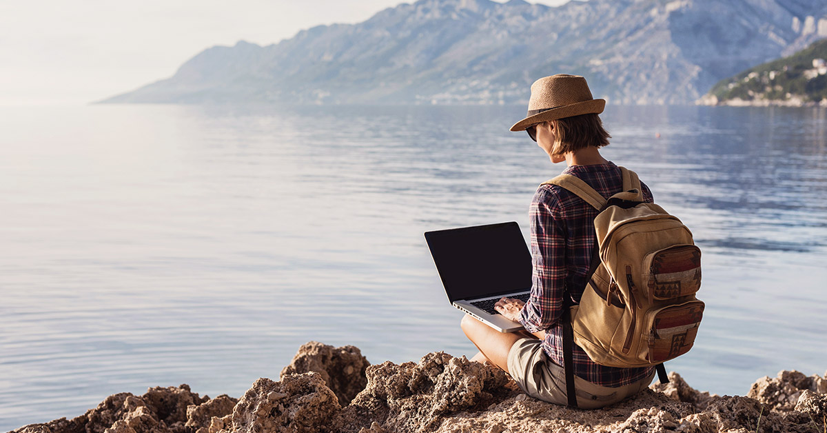 Internet in vacanza? Sempre connesso anche al mare o in montagna grazie alla fibra ottica di Open Fiber